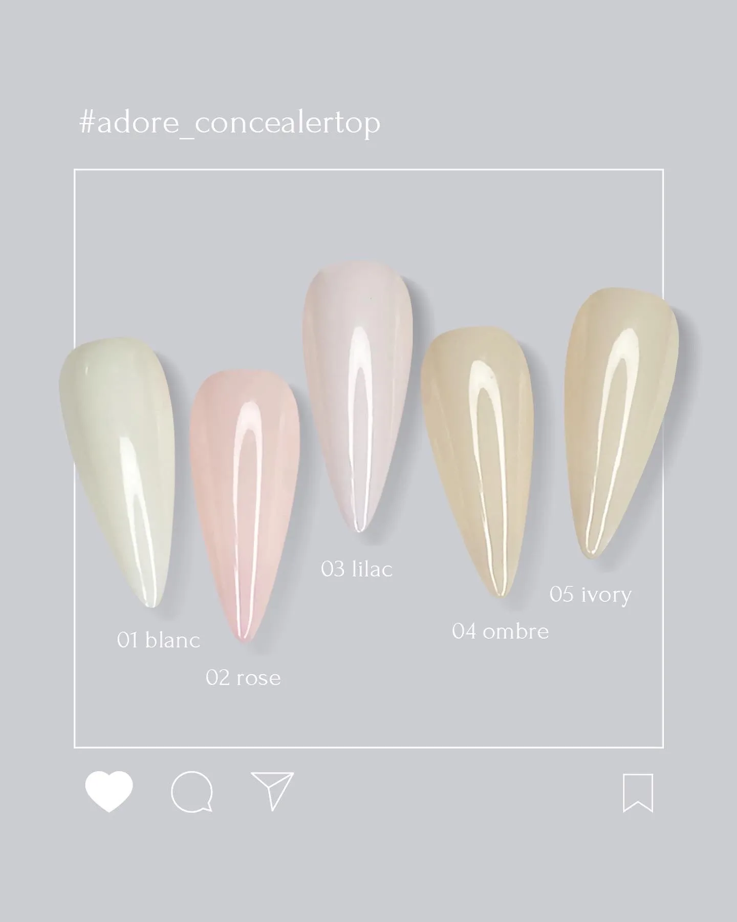 Adore Professional Concealer Top- Rose
