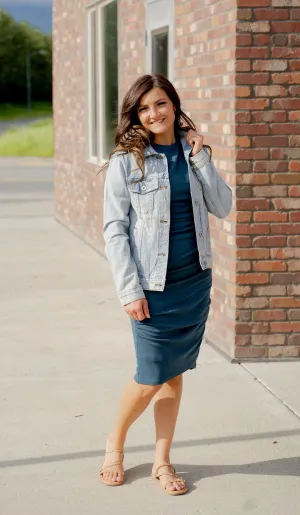 Ampersand Avenue Classic Denim Jacket