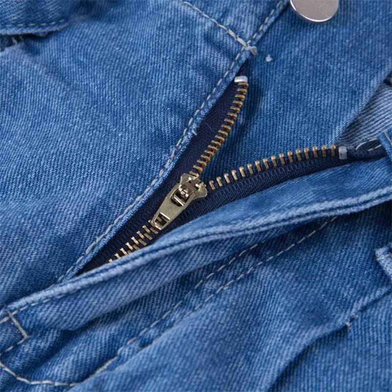 Autumn Trendy Tassels High Waist Jeans - GlamzLife