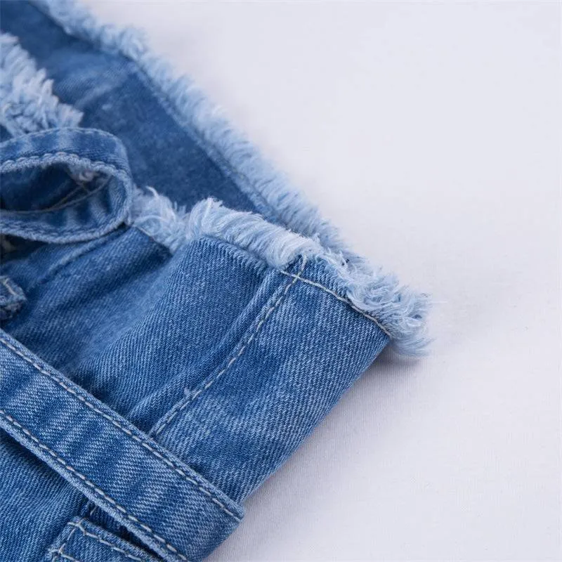 Autumn Trendy Tassels High Waist Jeans - GlamzLife