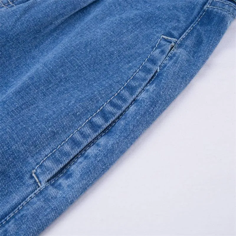 Autumn Trendy Tassels High Waist Jeans - GlamzLife