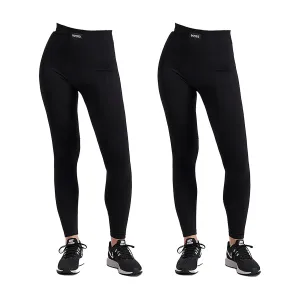 Bonds 2 Pack Sports Leggings Women Tights Gym Fitness Yoga Pants Black HXNN1G Bulk