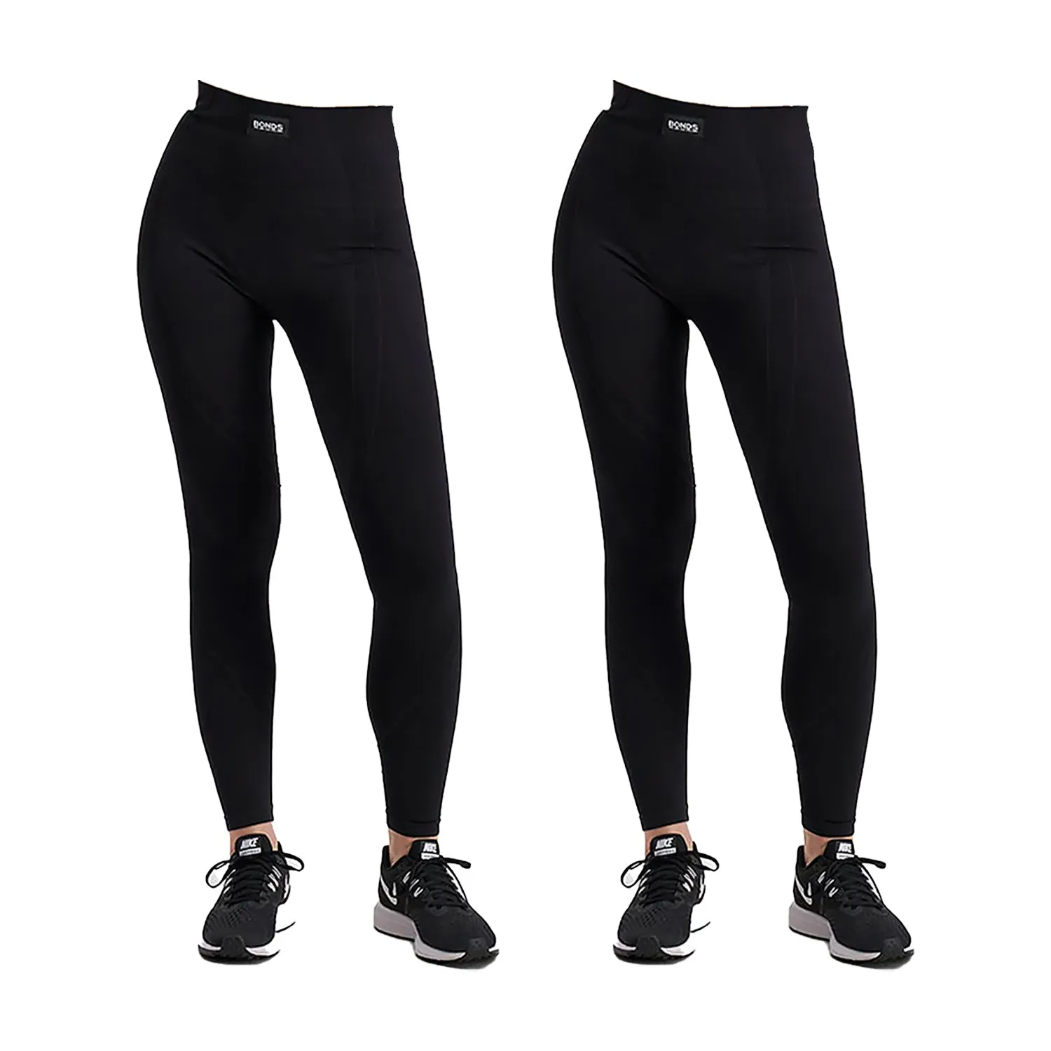 Bonds 2 Pack Sports Leggings Women Tights Gym Fitness Yoga Pants Black HXNN1G Bulk