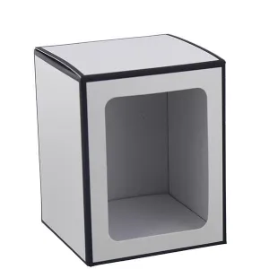 Candela Tumbler - Gift Box - Large - WHITE/BLACK - WINDOW
