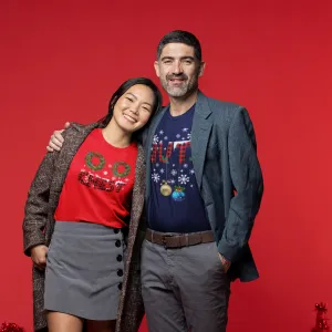 Chest Nuts Matching Christmas Sweatshirt Hoodie, Funny Christmas Gift For Wife Husband, Chest and Nuts Matching Couples Holiday Sweatshirts