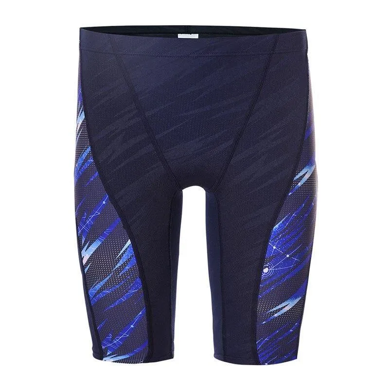 Chlorine Resistant Swiming Shorts Men Swim Trunks Professional Quality