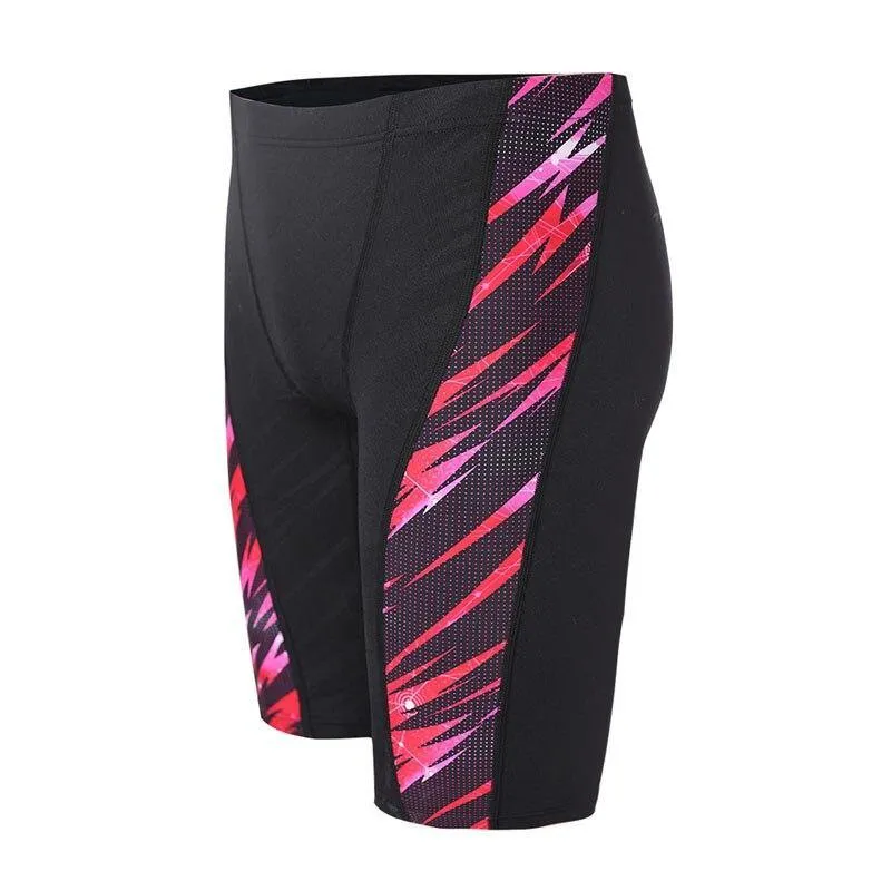 Chlorine Resistant Swiming Shorts Men Swim Trunks Professional Quality