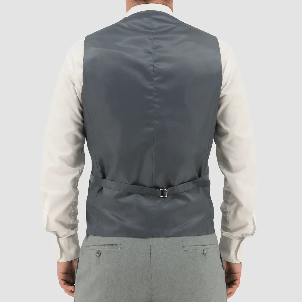 Christian Brookes Classic Fit Ryan Vest in Light Grey