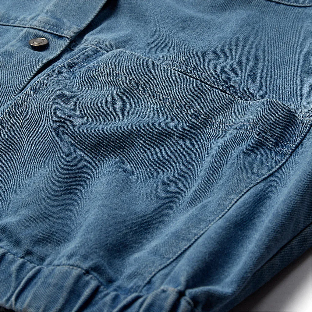 Claire denim jakke / 100236 - Blue