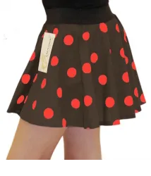 Crazy Chick Girl  Polka dot skirt