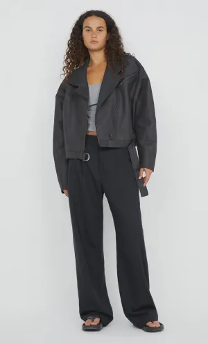 Davie Bomber (Washed Black)