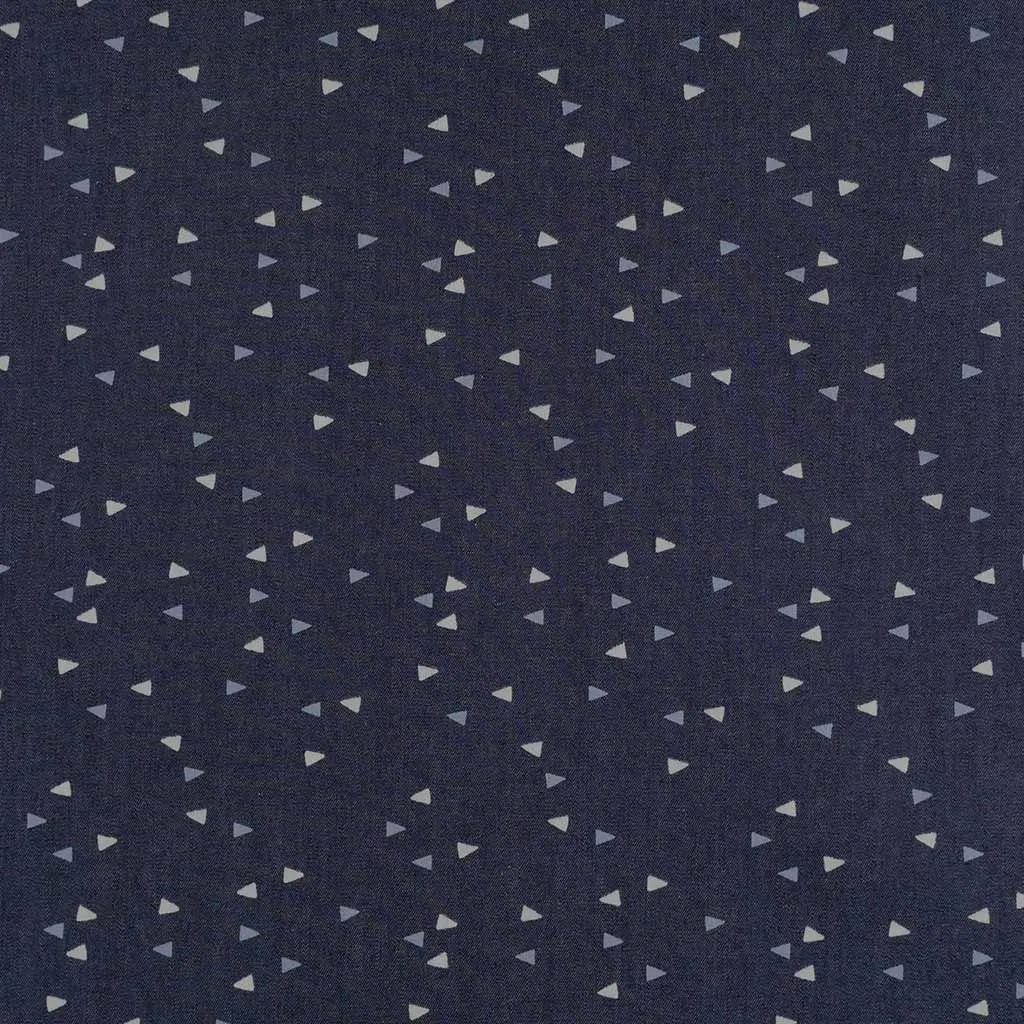 Denim Print Vice Versa Cotton Woven Fabric by Art Gallery Fabrics
