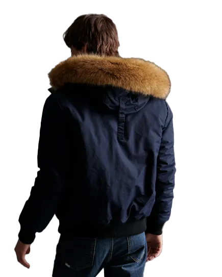 Everest Bomber Jacket in Nautical Navy