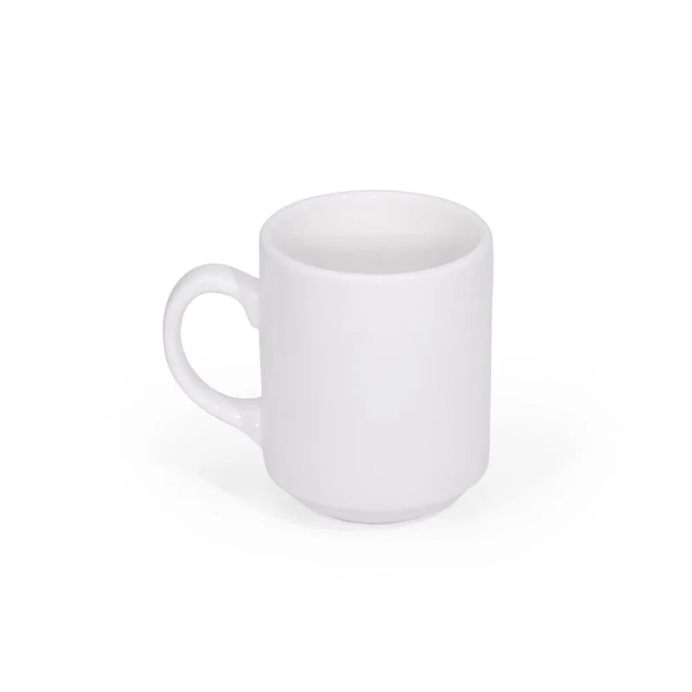 Furtino England Delta 32cl/11oz White Porcelain Mug Stackable