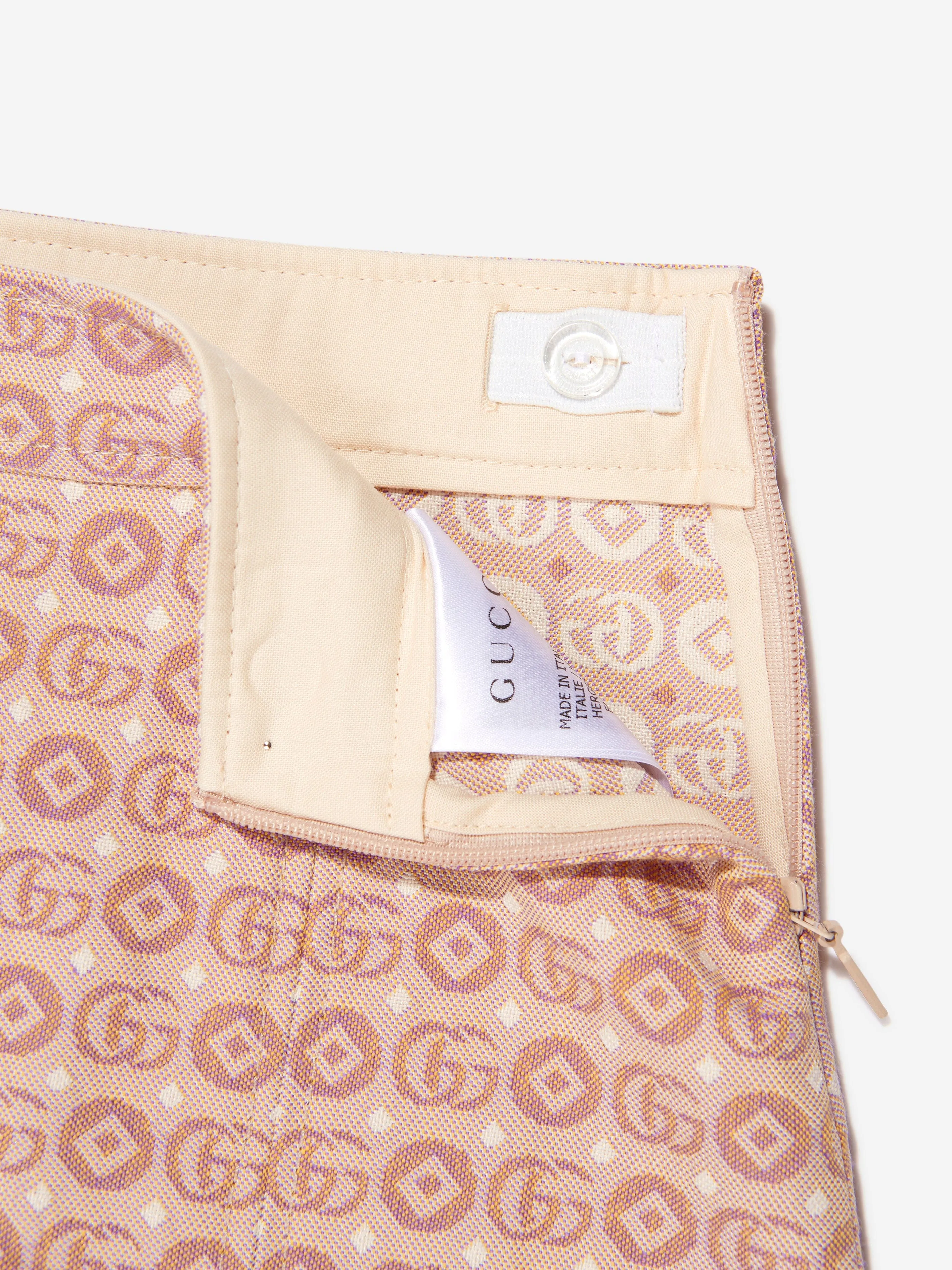Gucci Girls Double G Dots Skirt