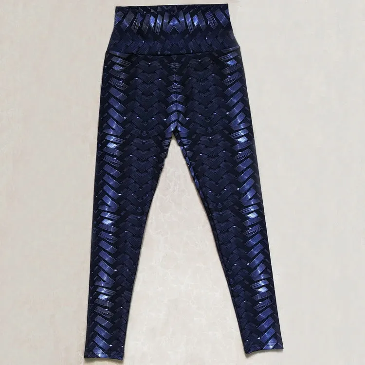 High Waist Cress-Cross Belt Yoga Workout Leggings - GlamzLife
