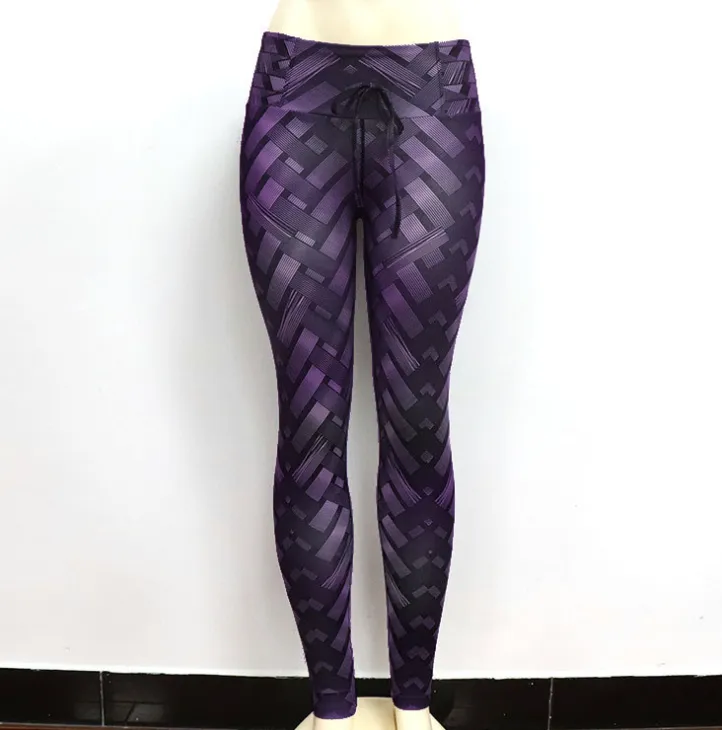 High Waist Cress-Cross Belt Yoga Workout Leggings - GlamzLife
