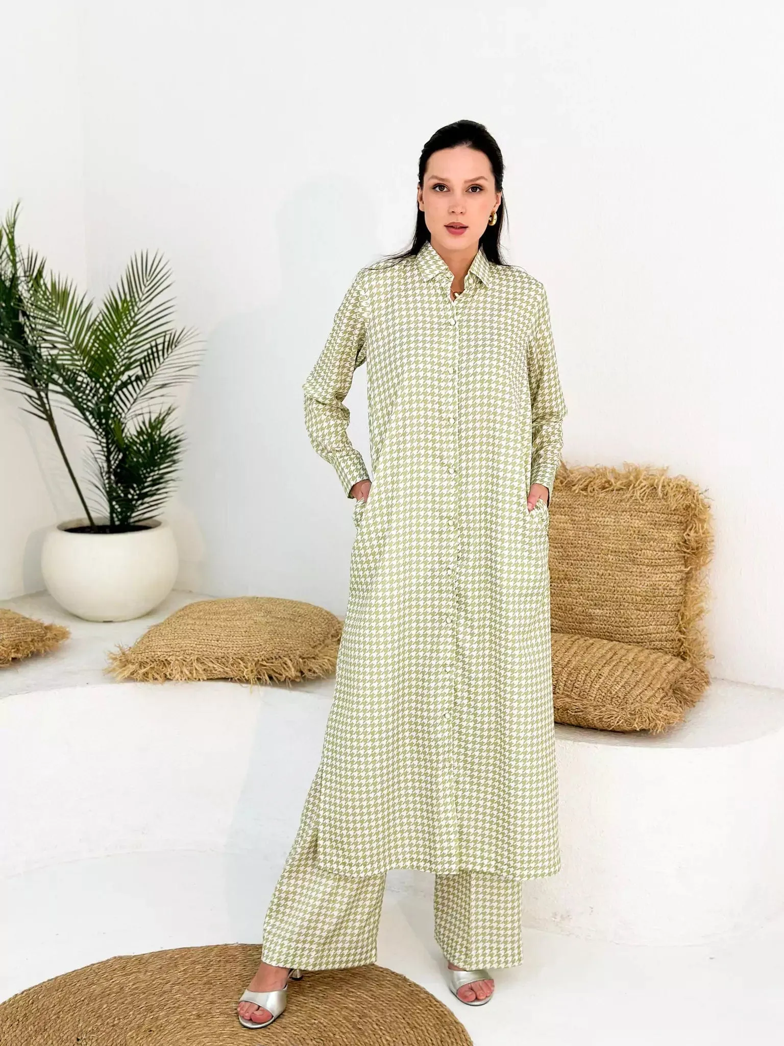 Houndstooth Co Ord Set