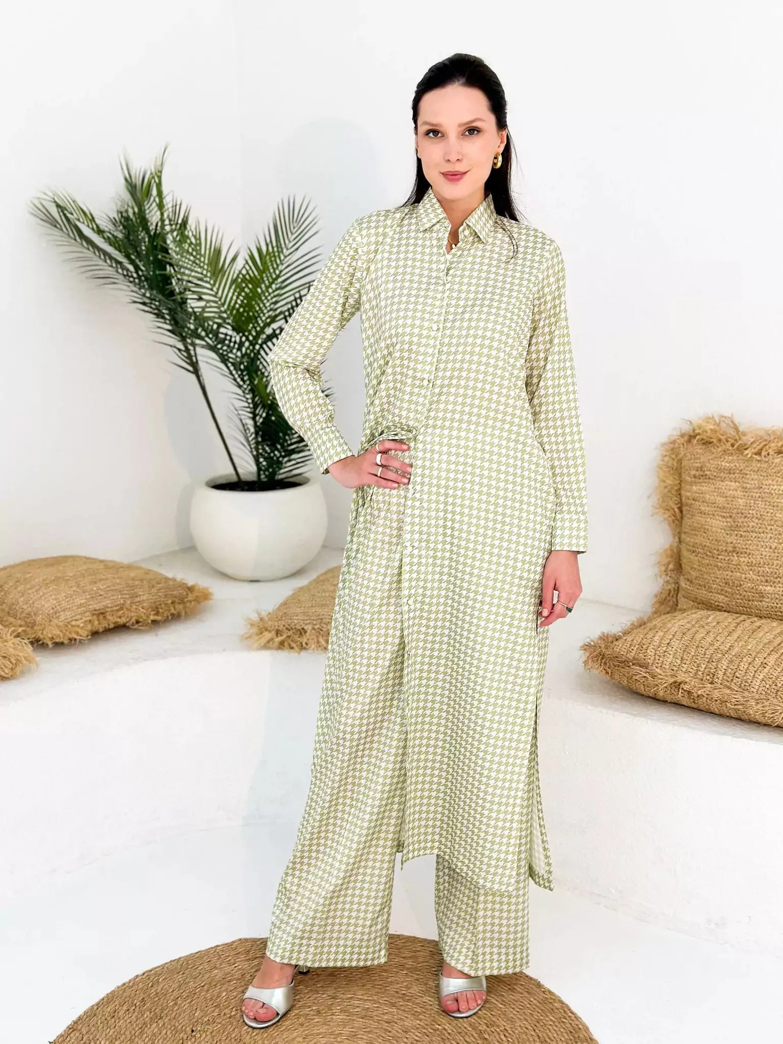 Houndstooth Co Ord Set