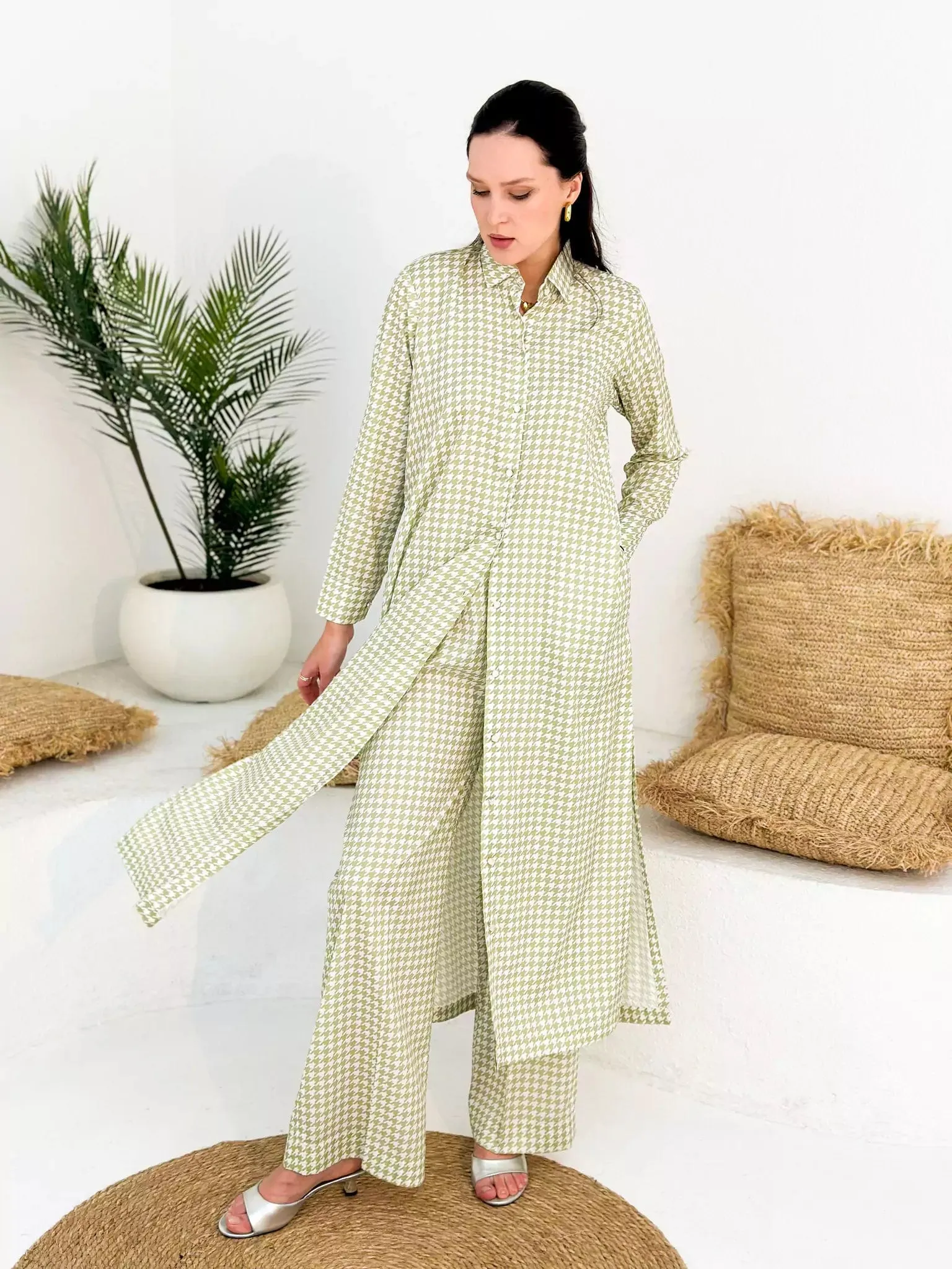 Houndstooth Co Ord Set
