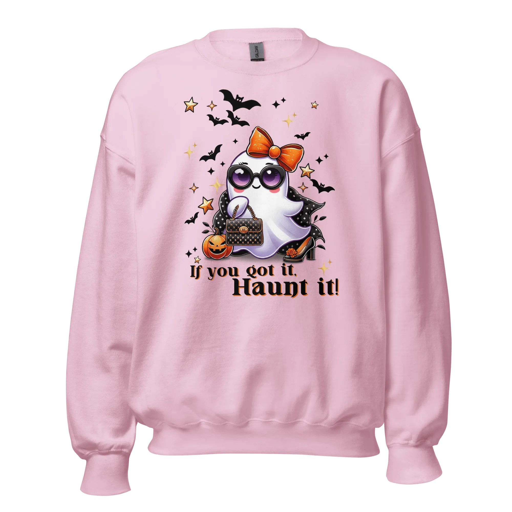 If You Got It, Haunt It! - Halloween Sweatshirt - Fun Ghost Halloween Sweatshirt