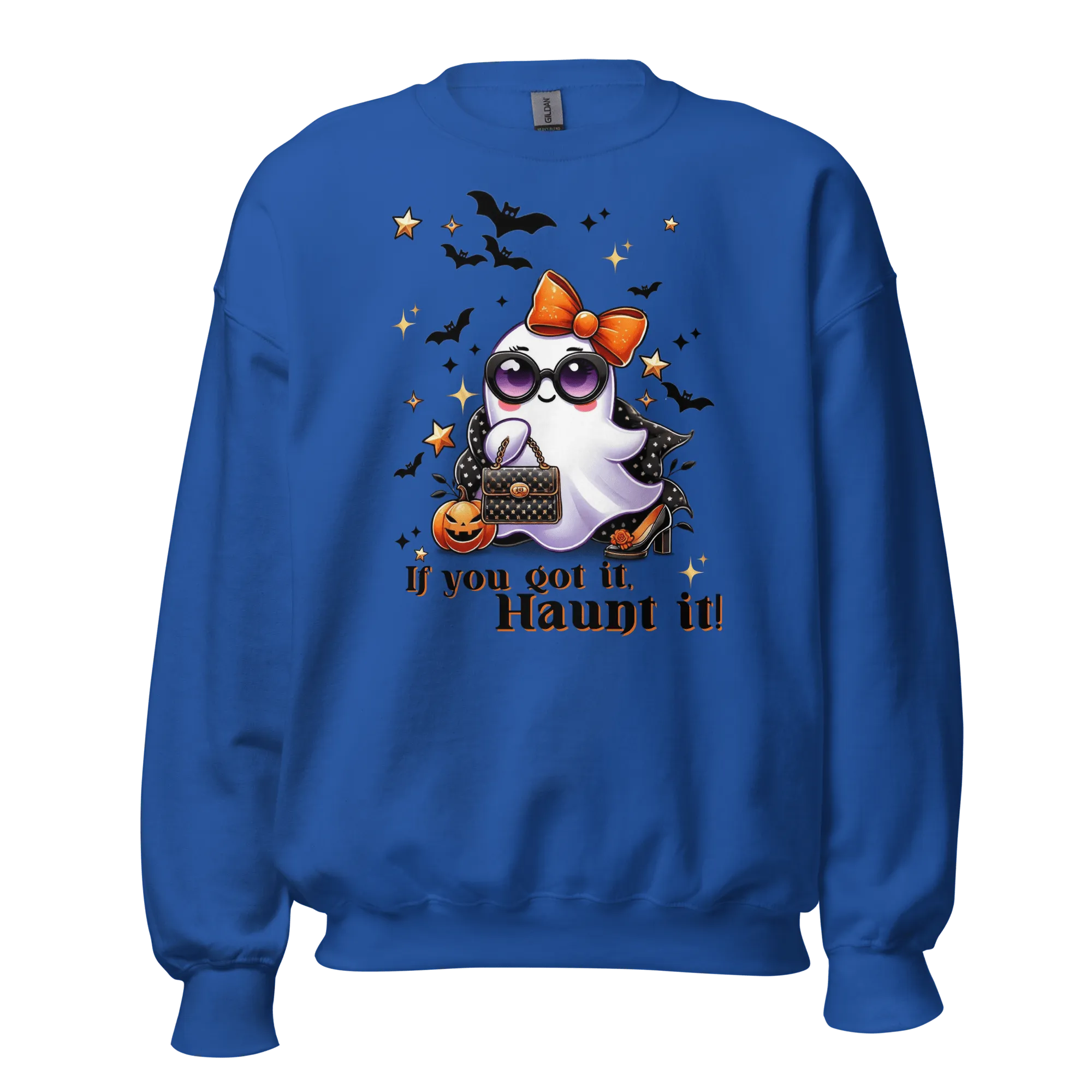 If You Got It, Haunt It! - Halloween Sweatshirt - Fun Ghost Halloween Sweatshirt