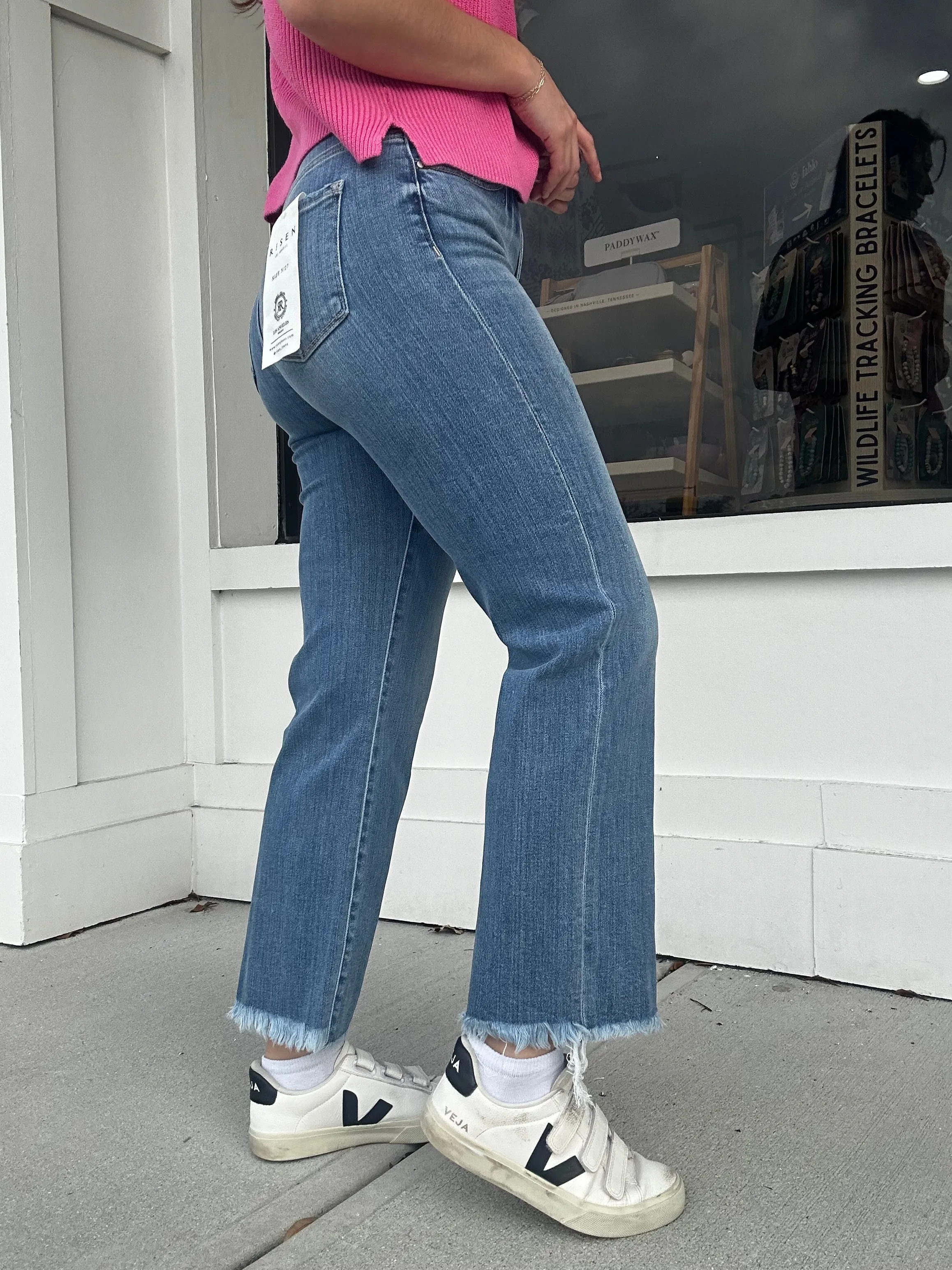 Iris Frayed Risen Jeans