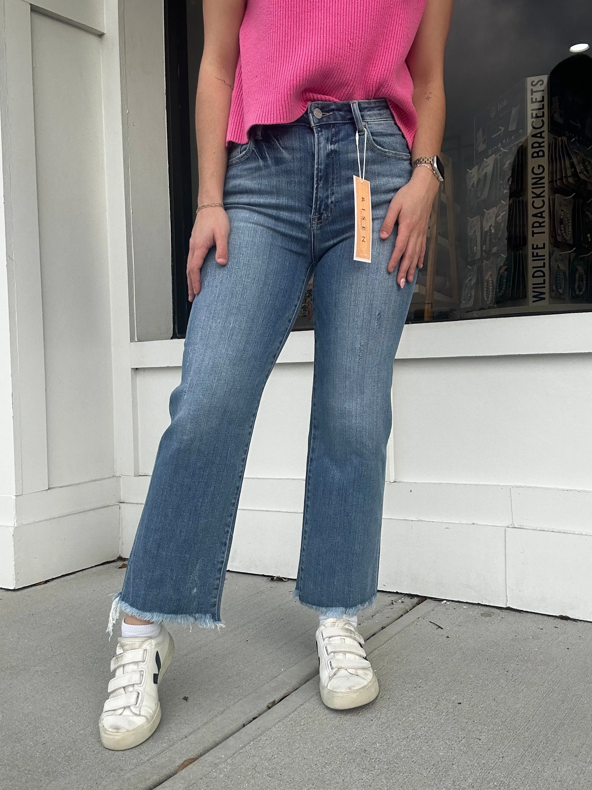 Iris Frayed Risen Jeans