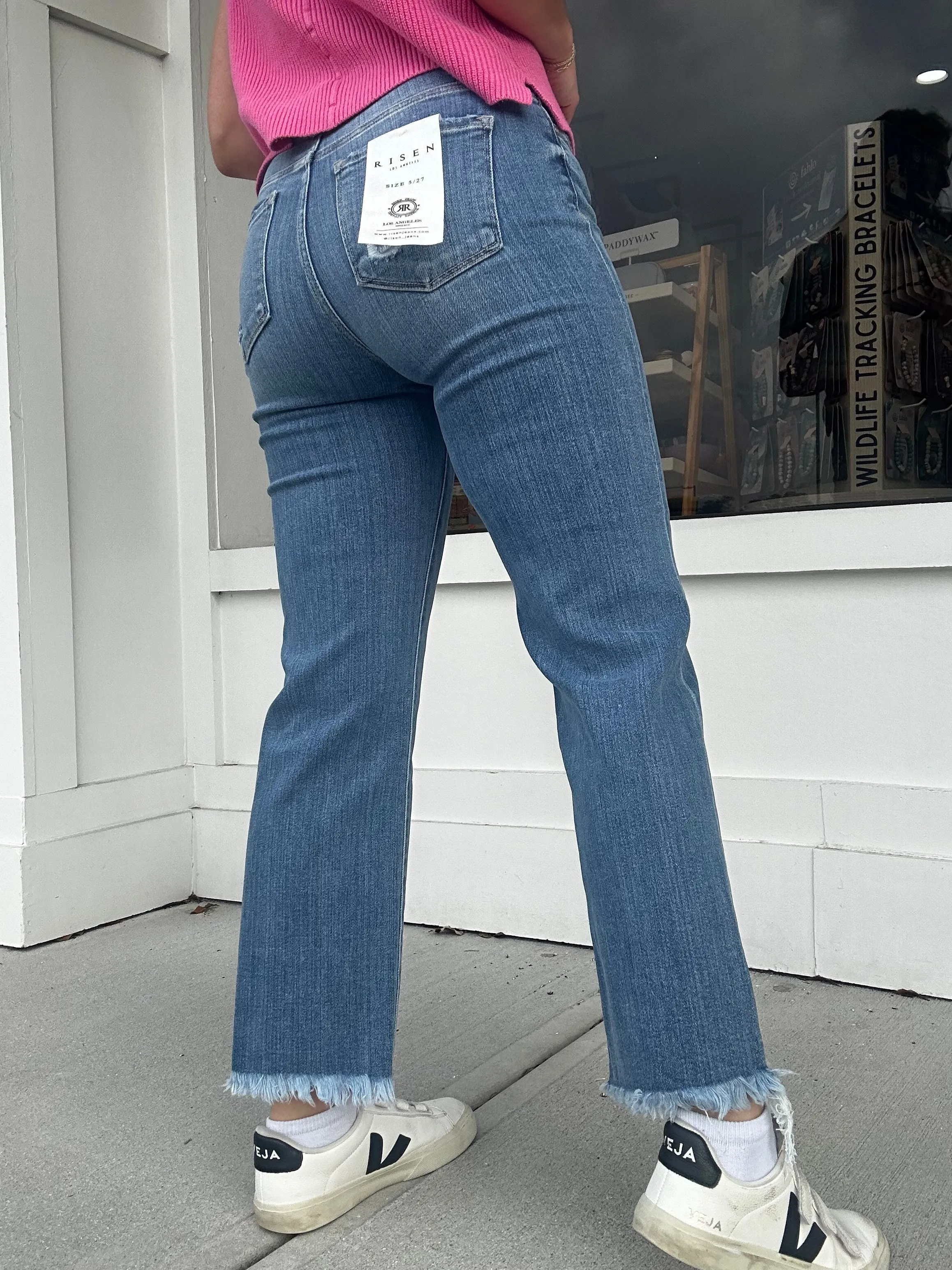 Iris Frayed Risen Jeans