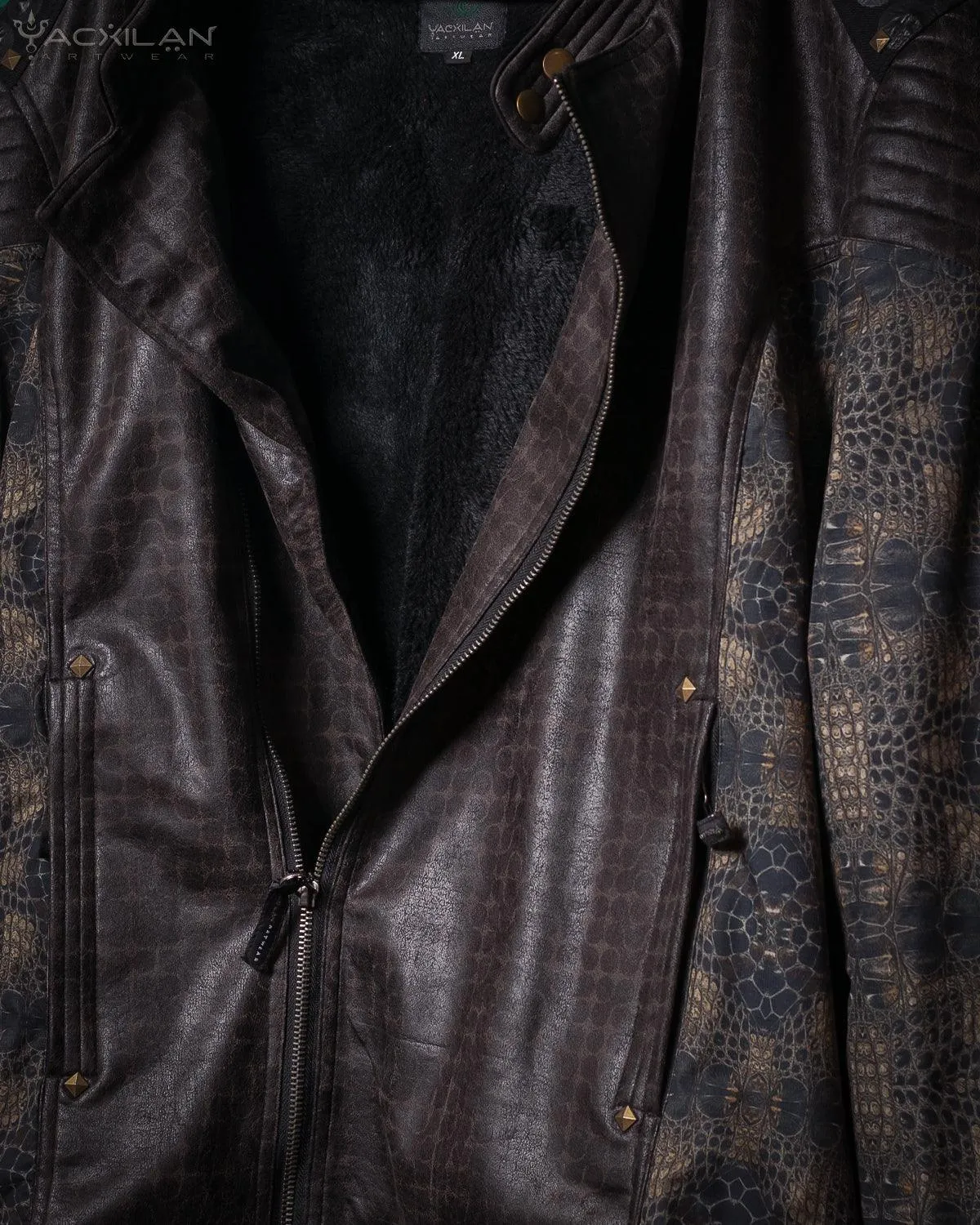 Jacket Men ENKI / Waterproof / Fake Leather / Fur - GATOR Polar Fur Lining