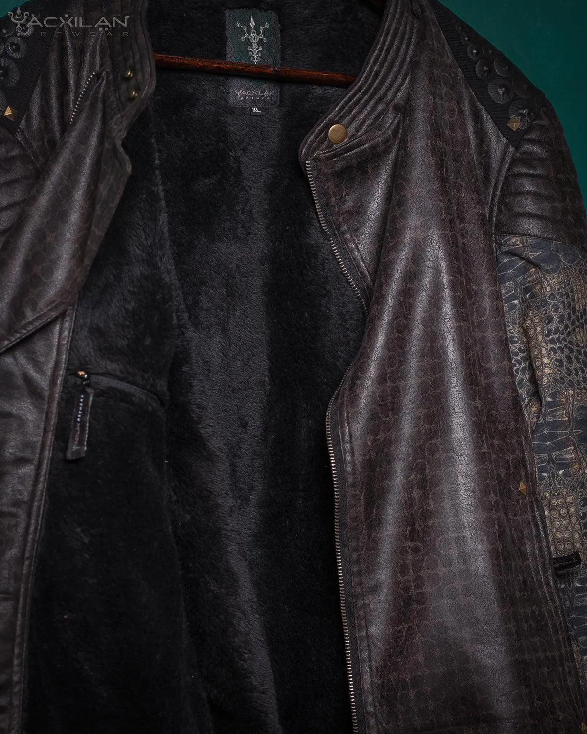 Jacket Men ENKI / Waterproof / Fake Leather / Fur - GATOR Polar Fur Lining