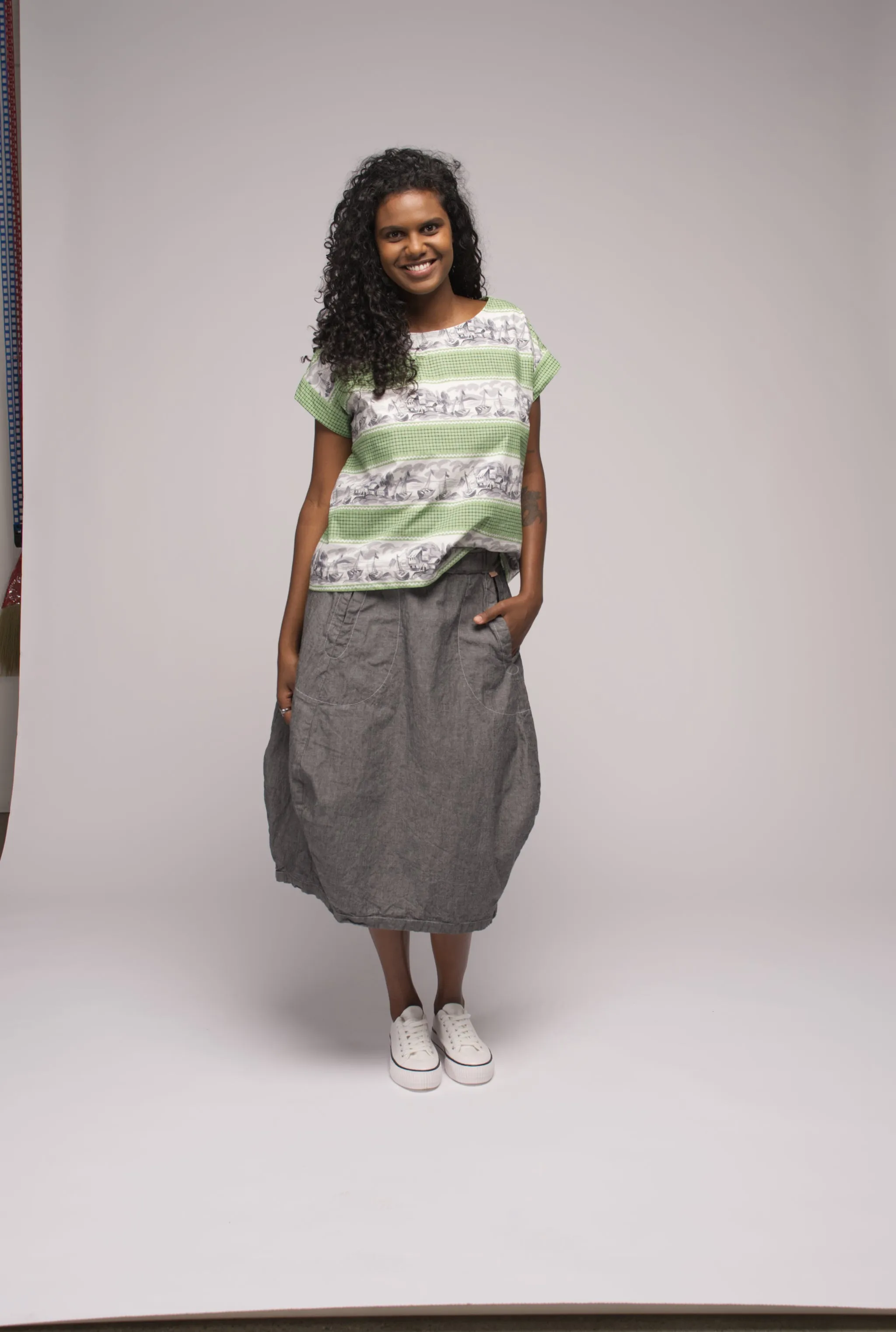 Karri Linen Skirt