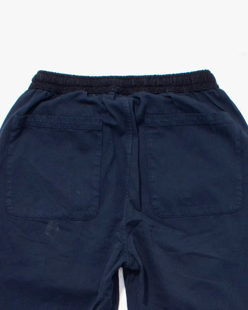 Kiriko Original Pants, Raku, Navy Nami