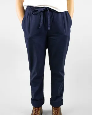 Kiriko Original Pants, Raku, Navy Nami