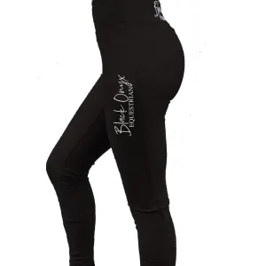 Ladies Technical Riding Leggings - Black