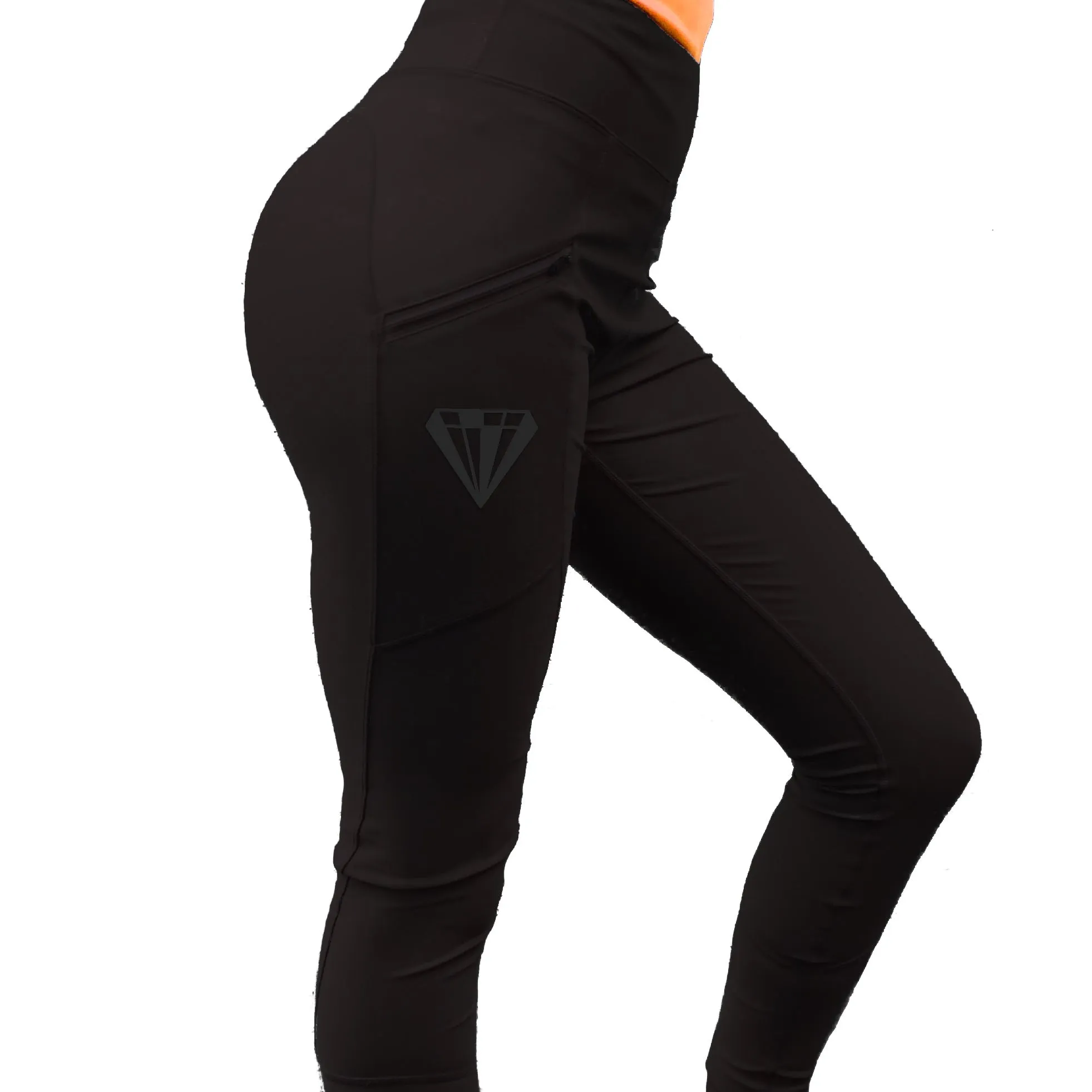 Ladies Technical Riding Leggings - Black