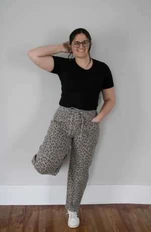 Leopard Jeans