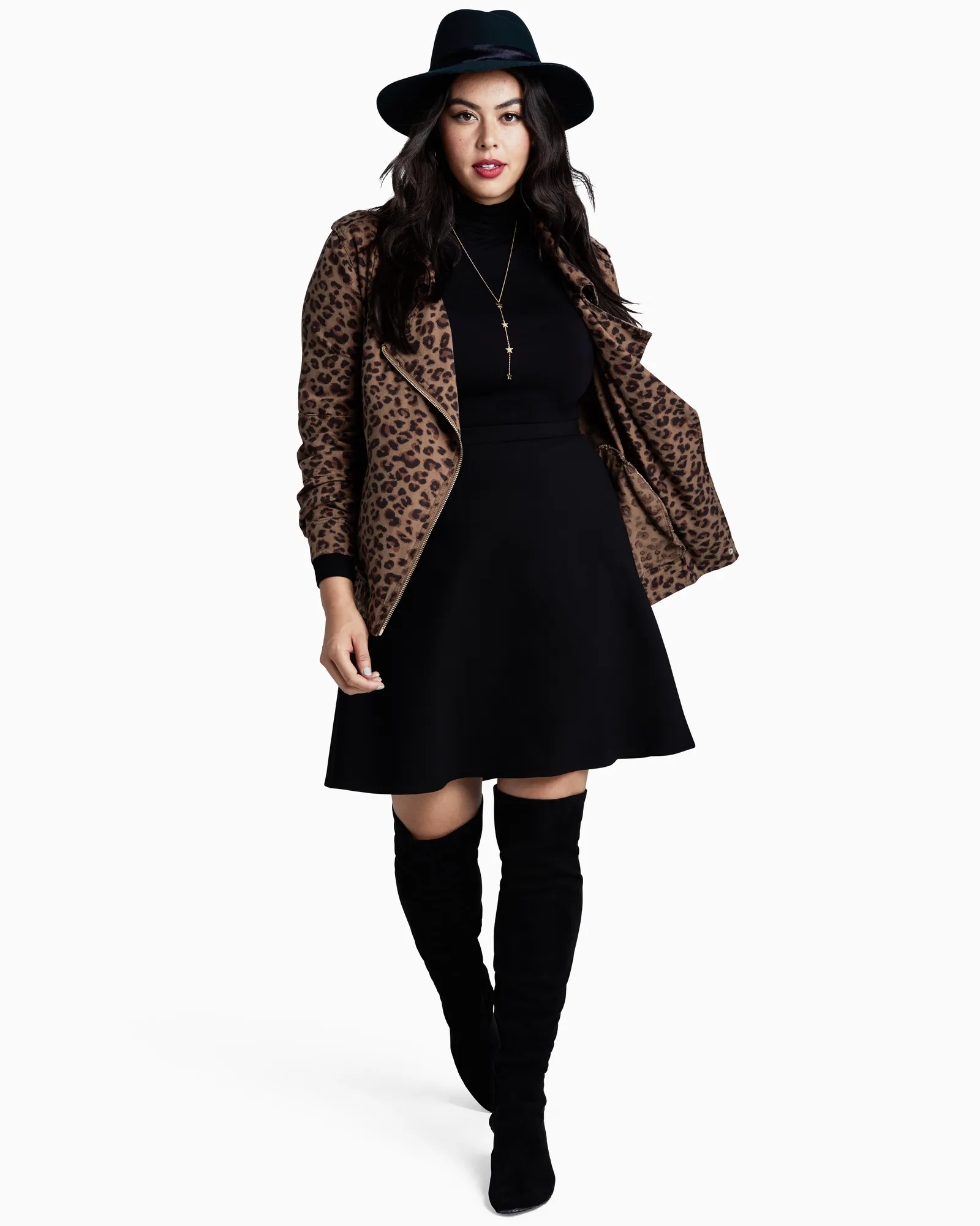 Leslie Moto Jacket | Tan / Black