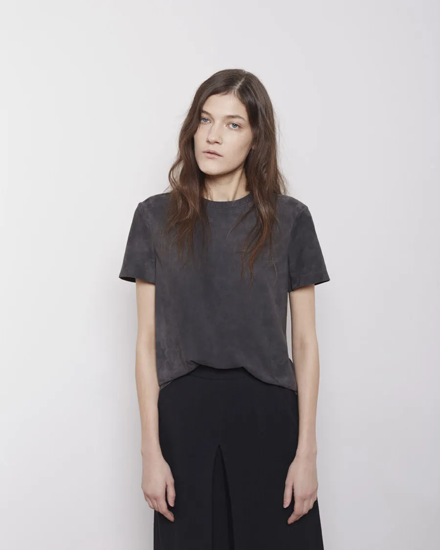 Lightweight Leather Tee