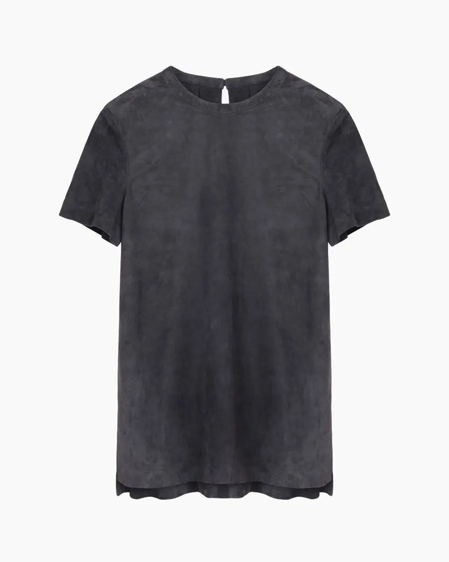 Lightweight Leather Tee