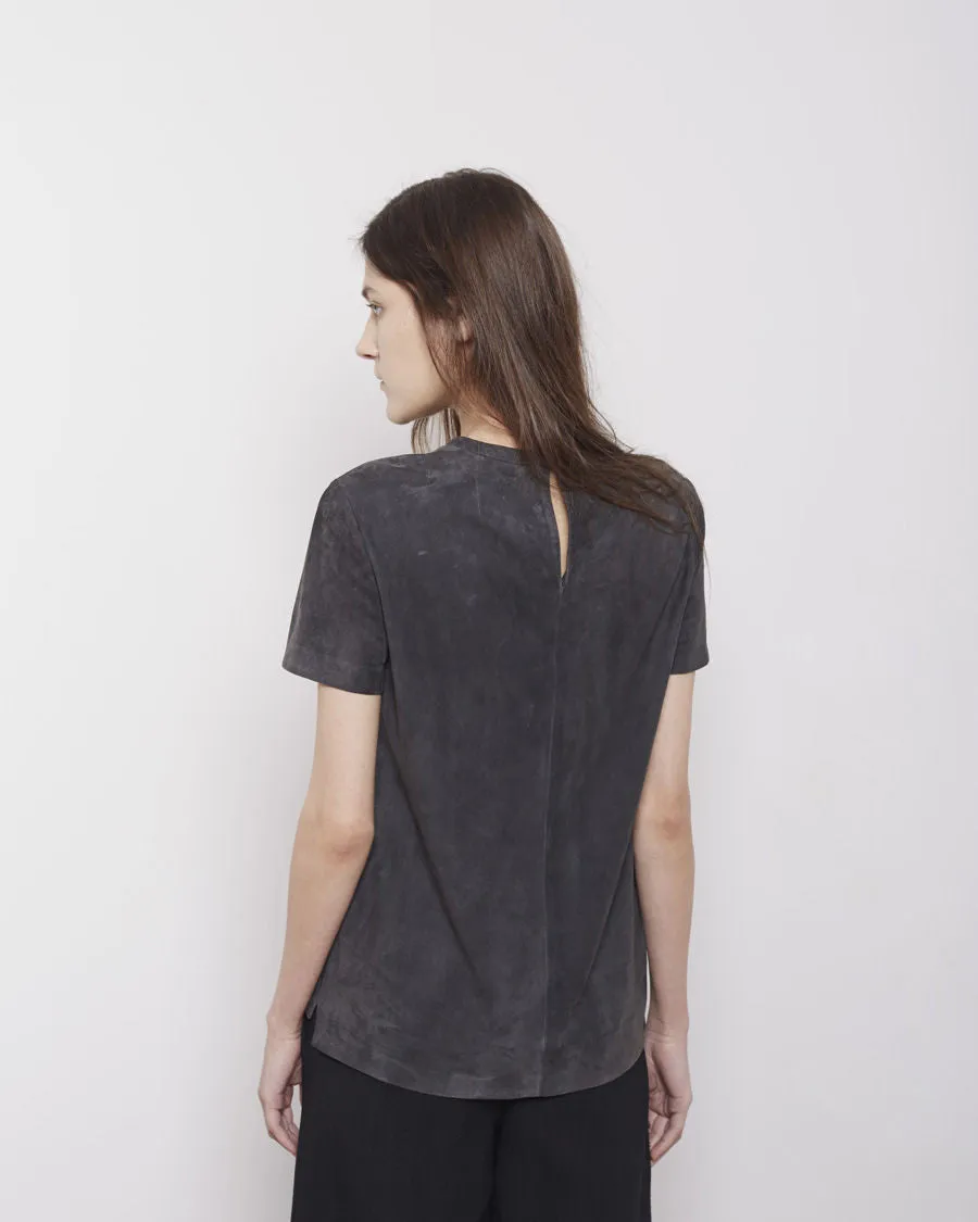 Lightweight Leather Tee