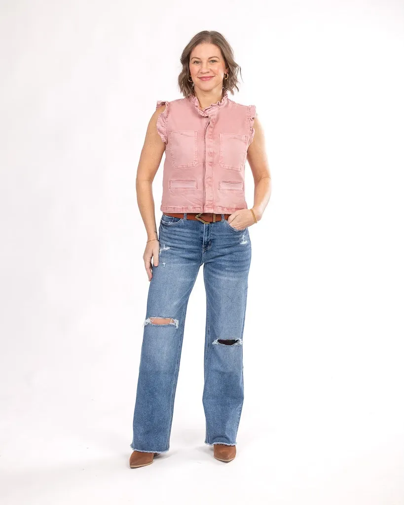 Locket Super High Rise Wide Jeans