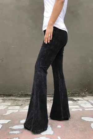Modern Must Have | Black Bell Bottoms