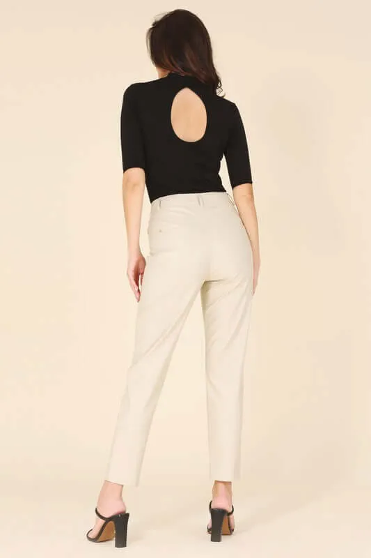 Modern Vegan Leather Pants