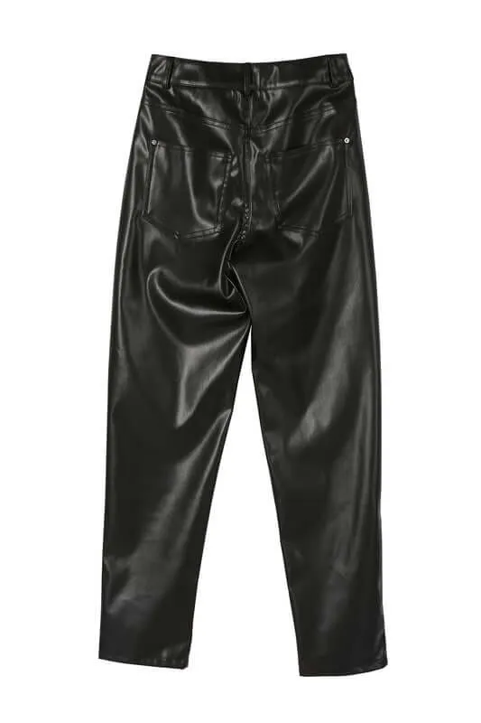 Modern Vegan Leather Pants
