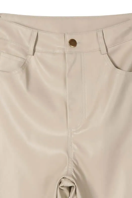 Modern Vegan Leather Pants