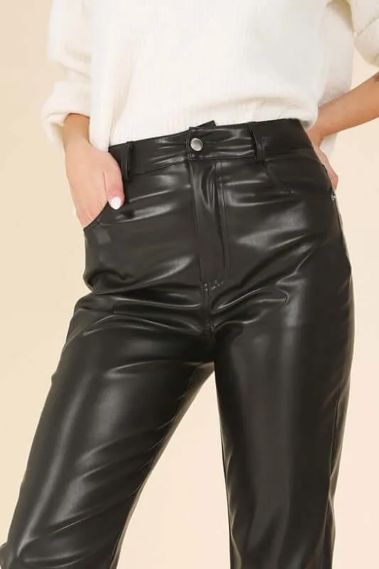 Modern Vegan Leather Pants