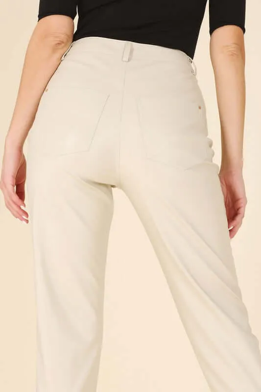 Modern Vegan Leather Pants