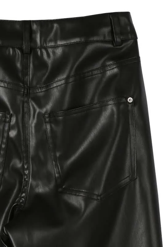 Modern Vegan Leather Pants
