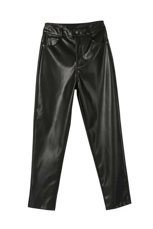Modern Vegan Leather Pants